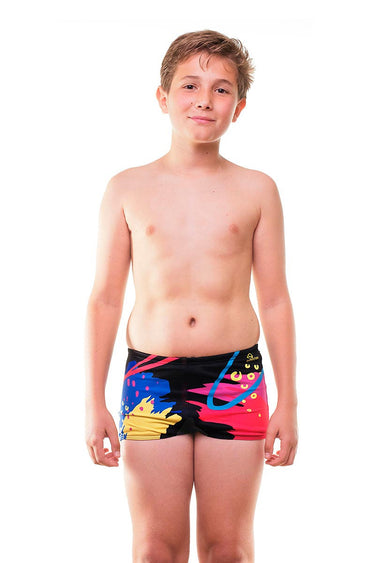 bañador liso hombre Deklan Teen - vista principal